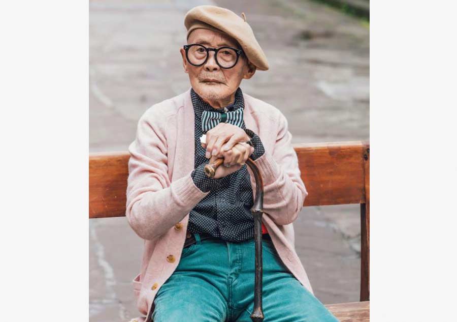 90-year-old still in the frontline of fashion