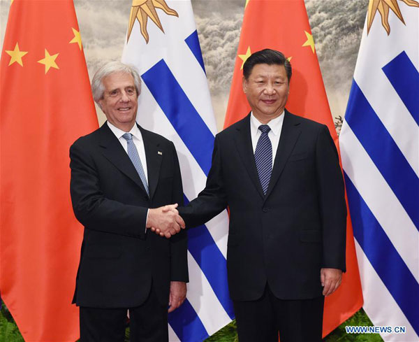 China, Uruguay establish strategic partnership