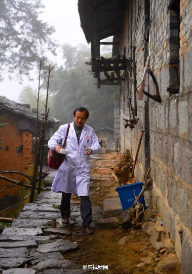 Doctor gives up comfortable life to serve seniors in village