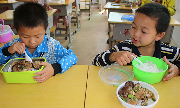 Nutrition among students improving