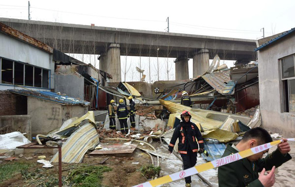 High-speed rail services resume in N China after plant blast