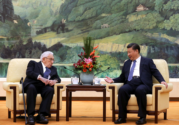 Ties at key point, Xi tells Kissinger