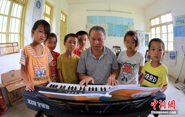 Teaching in mountain village for 38 years