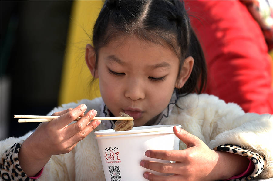 Huge lamb stew in Ningxia Hui autonomous region