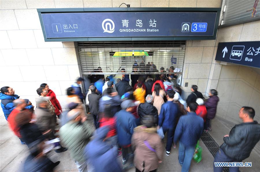 First subway line in Shandong province opens