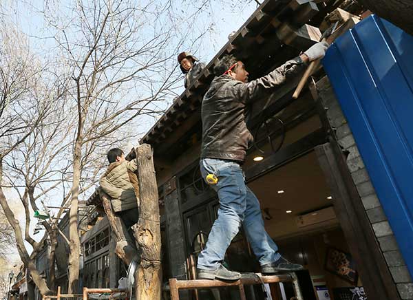 Traditional hutong style to be restored