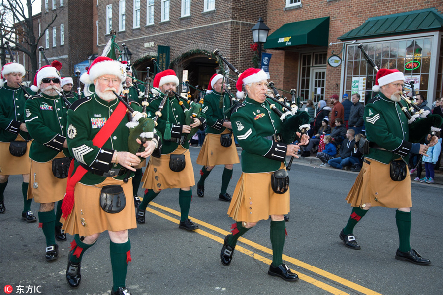 Christmas celebrated across the world