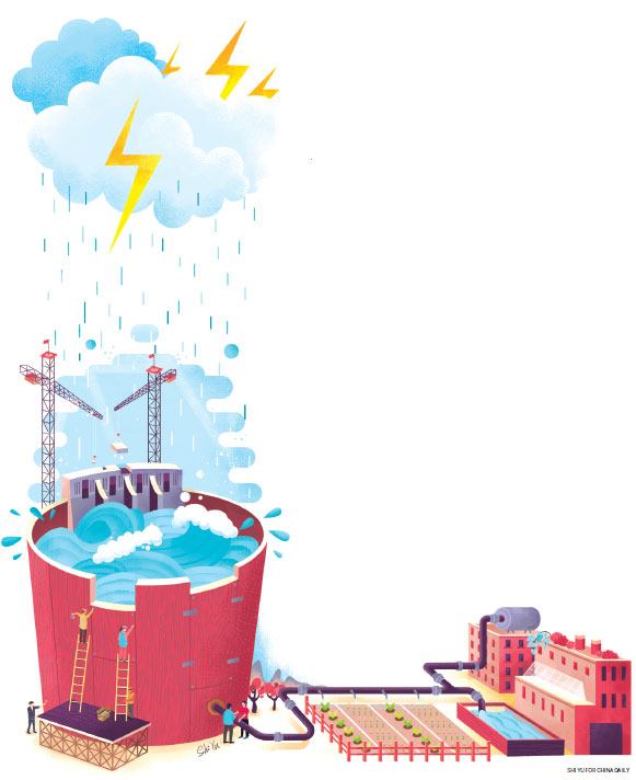 Warding off danger of flood