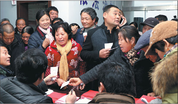 Votes and hopes as villagers flock to elect deputies