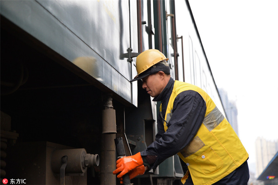 Workers behind the busiest travel rush