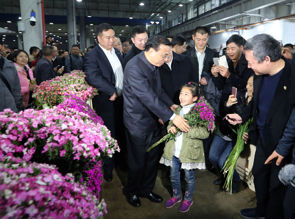 Premier Li visits Yunnan province