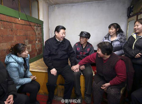 Xi's visits before Chinese New Year