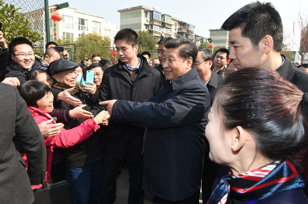 Xi's visits before Spring Festival