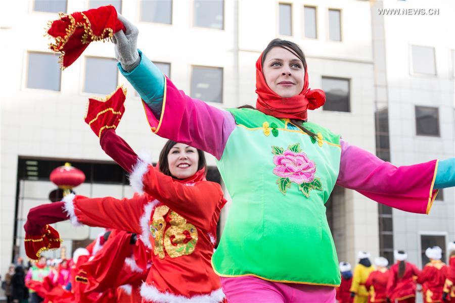 Chinese Spring Festival celebrated around the world