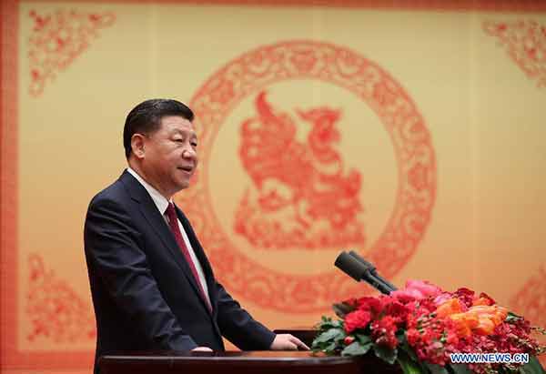 xi jinping chinese new year speech