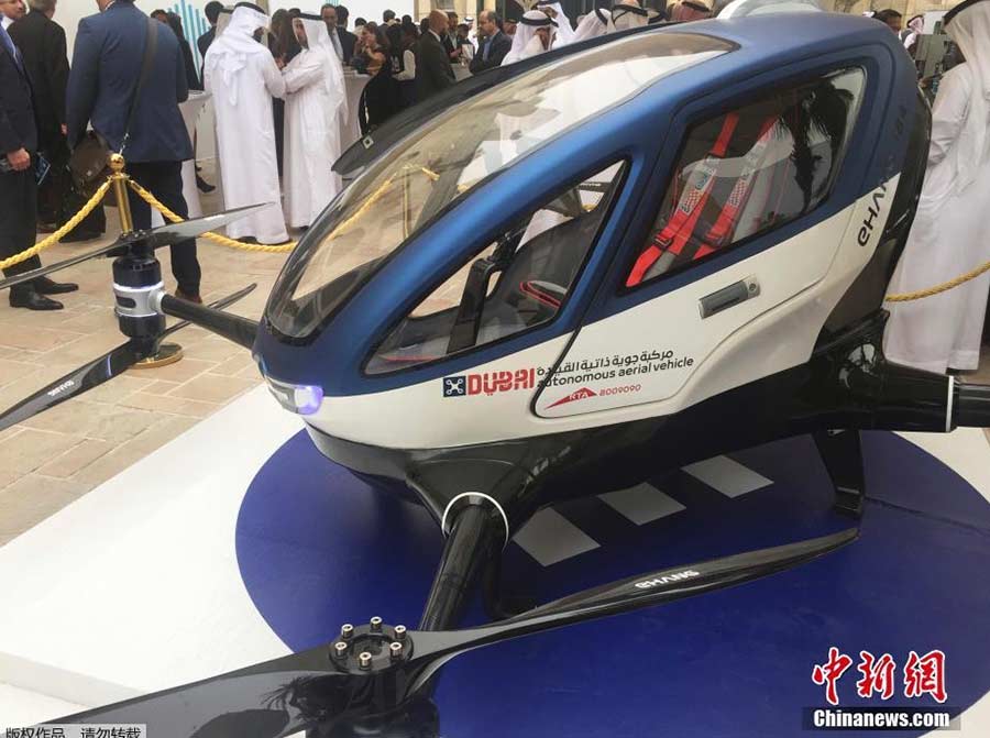 Chinese-made passenger drone to fly in Dubai