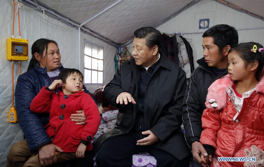 What Xi has said on battle against poverty