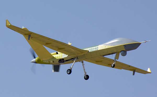 Newest combat drone makes maiden flight