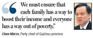 Guizhou steps up poverty relief efforts