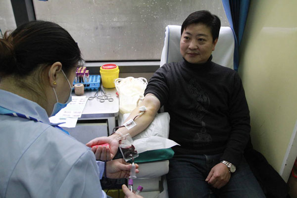 Chongqing 'panda blood' donor is a lifesaver