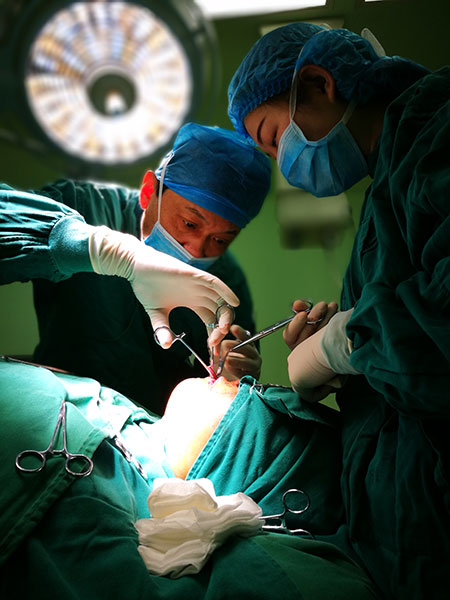 Surgeons, donor give disfigured man hope