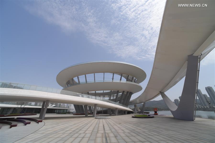 Spiral sightseeing platform a new landmark in Changsha