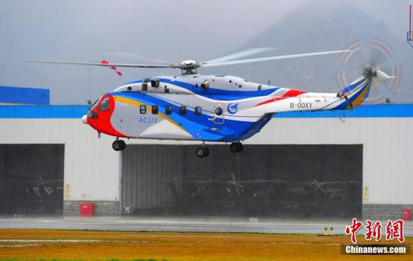 Heavy-lift helicopter qualifies for commercial operation