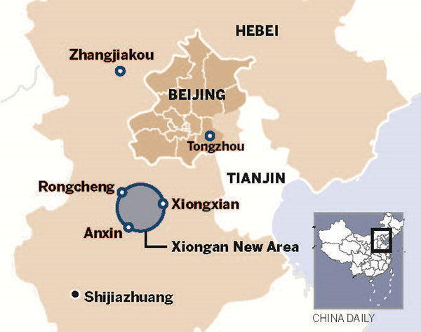 Planning for Hebei new area is on fast track