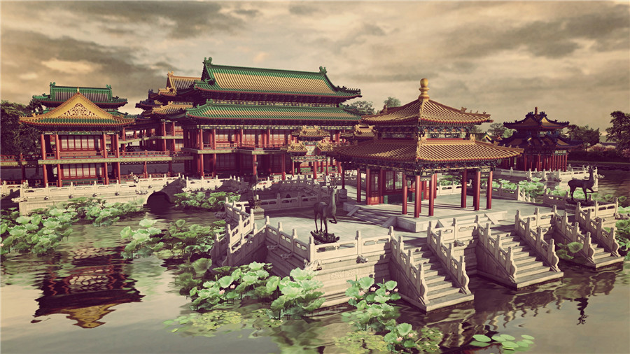 Virtual reality brings Old Summer Palace back to life