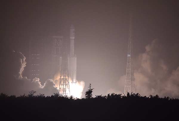 Blast off for Tianzhou 1, China's first cargo spacecraft