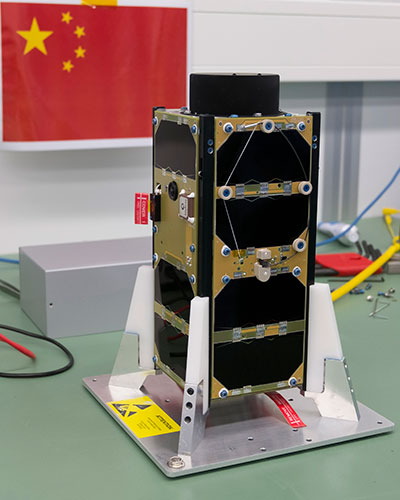 Harbin tech students send tiny satellite into orbit