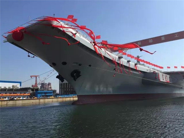 China launches first domestically developed aircraft carrier