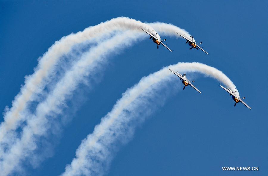 Five-day air show kicks off in Central China's Henan