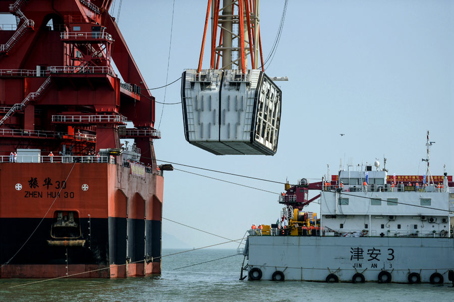 Bridge completion in sight for HK, Macao, Zhuhai