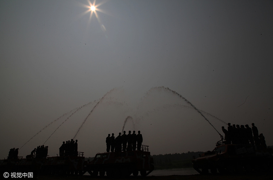 Soldiers who safeguard China's 'green treasure'