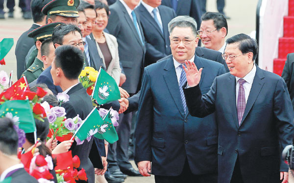 Legislative leader lauds Macao at start of visit
