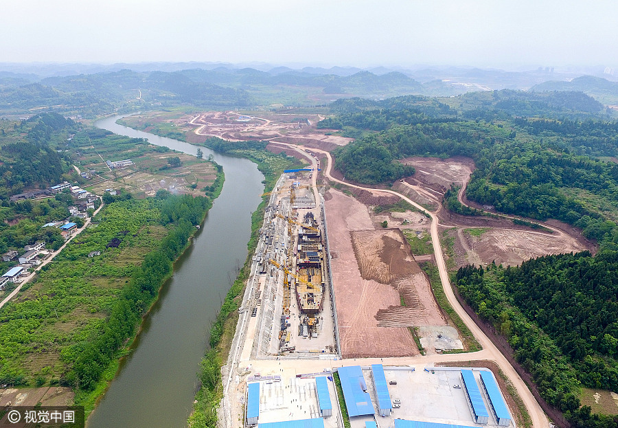 Images: Life-size Titanic replica under construction in Sichuan