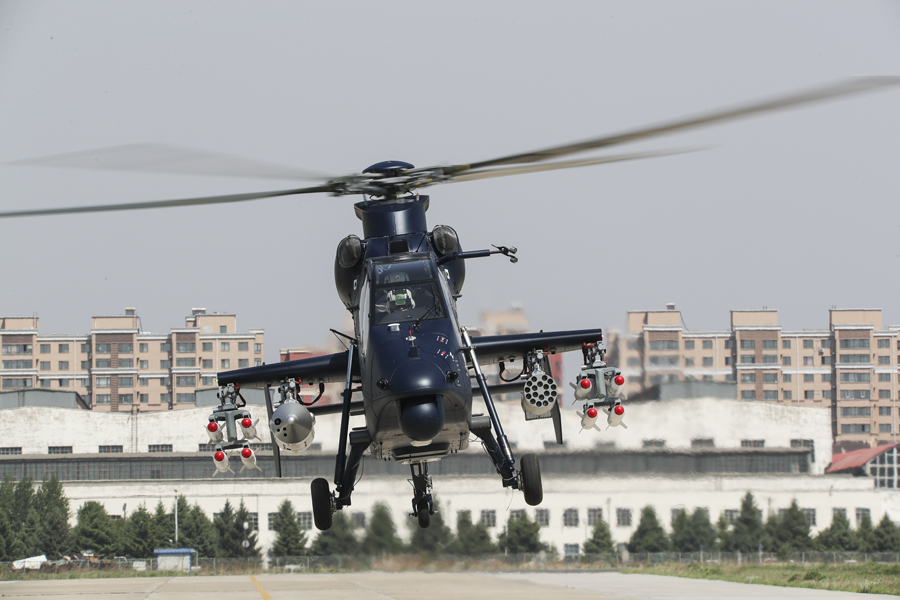 Homemade armed helicopter Z-19E takes maiden flight