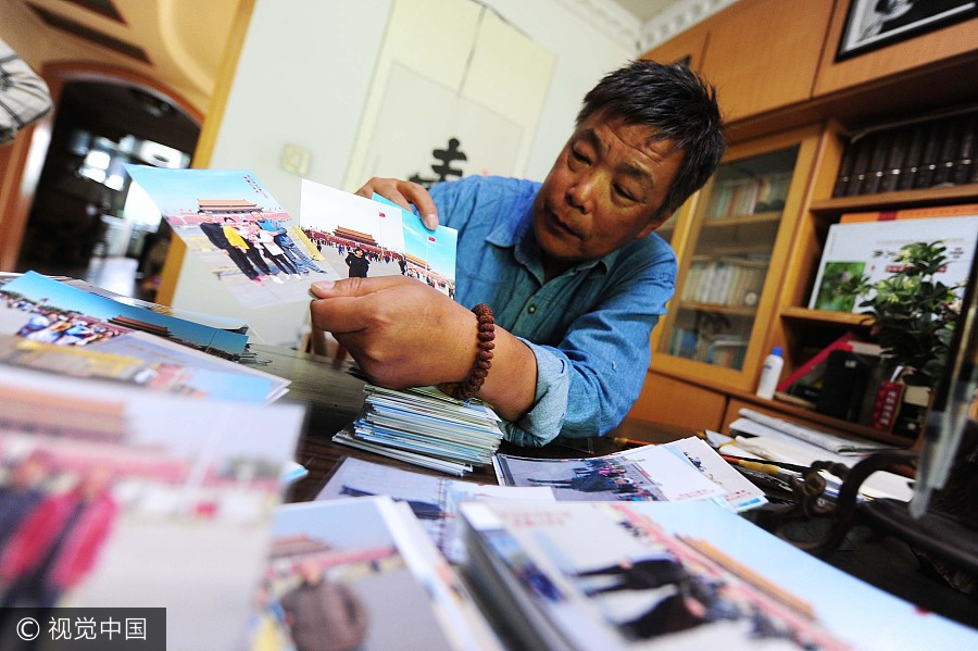 Snap happy: Photographer marks 38 years at Tian'anmen