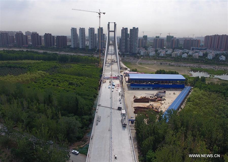 Chaobaihe Bridge linking Beijing, Hebei finishes closure