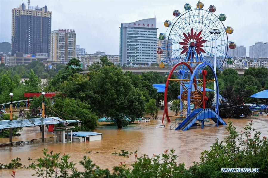 East China's Jiangxi suffers from torrential rainfall