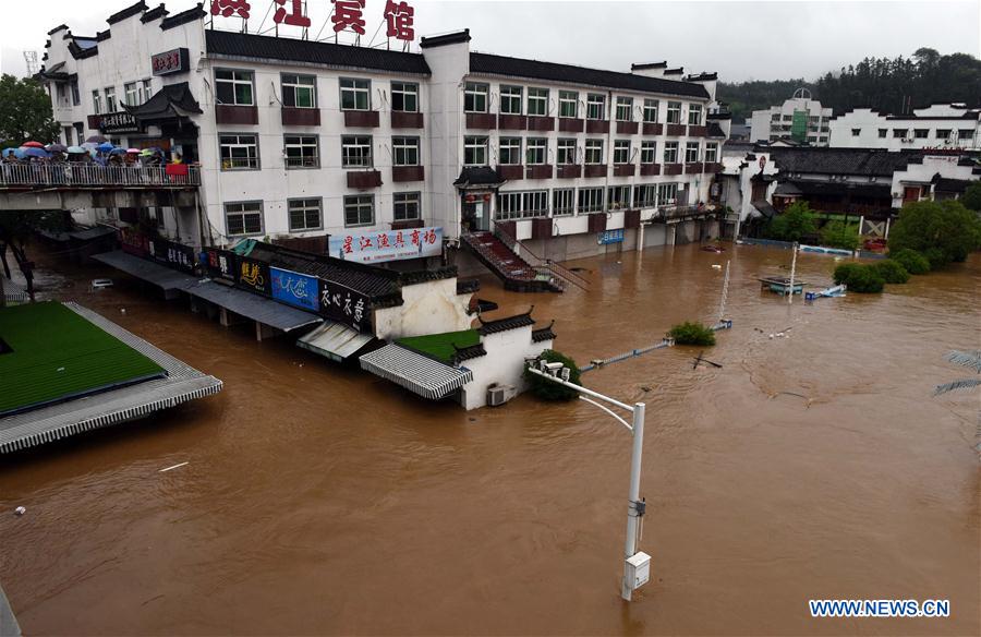 East China's Jiangxi suffers from torrential rainfall