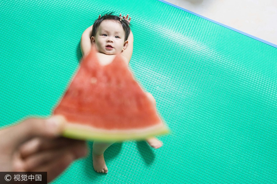 Summer fun: Is it watermelon or dress?