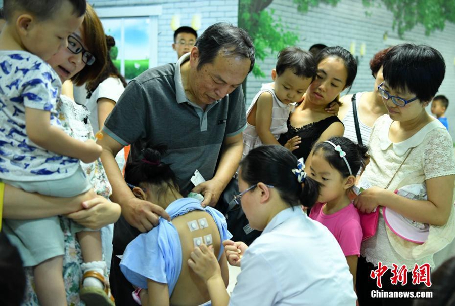 Rush begins for TCM plasters