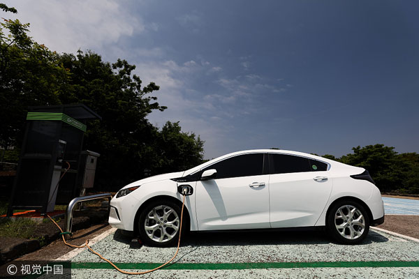 China leads new energy vehicle development