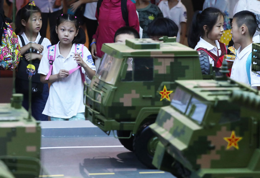 Military prowess, history on display at exhibition in Beijing