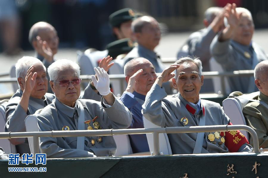 Historical images of military parades