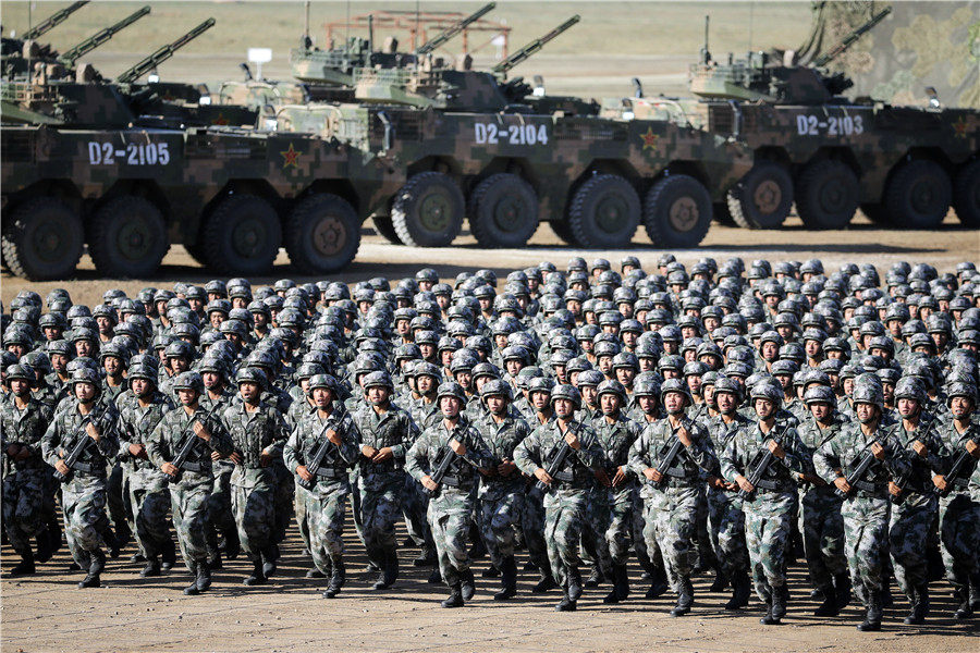 China shows off military strength in PLA parade[1]