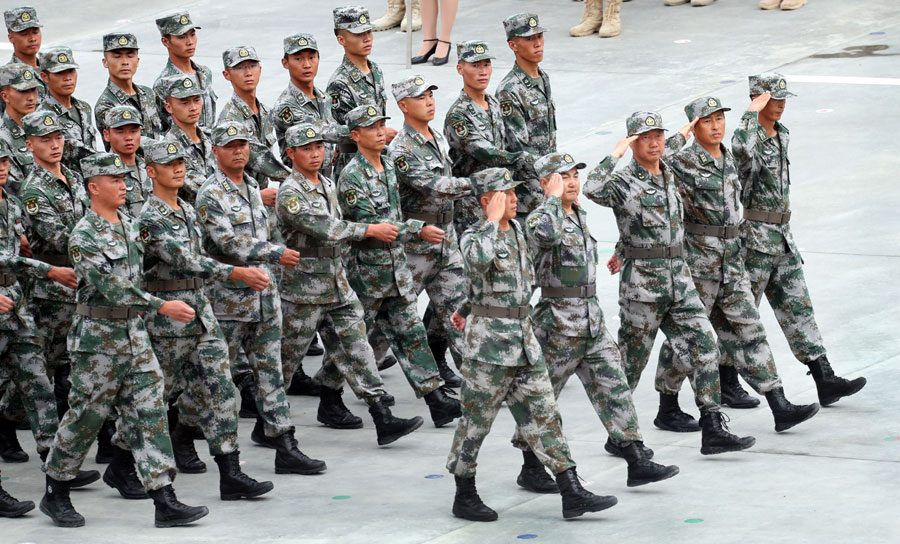 Intl Army Games 2017 kick off in China