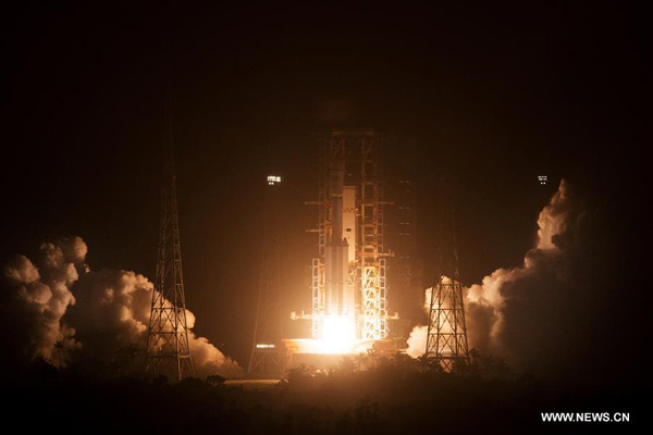 Tianzhou-1 releases satellite in orbit
